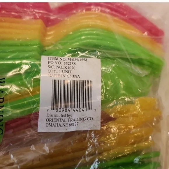 Assorted Luau Theme Platic Cutlery - Picture 2 of 2